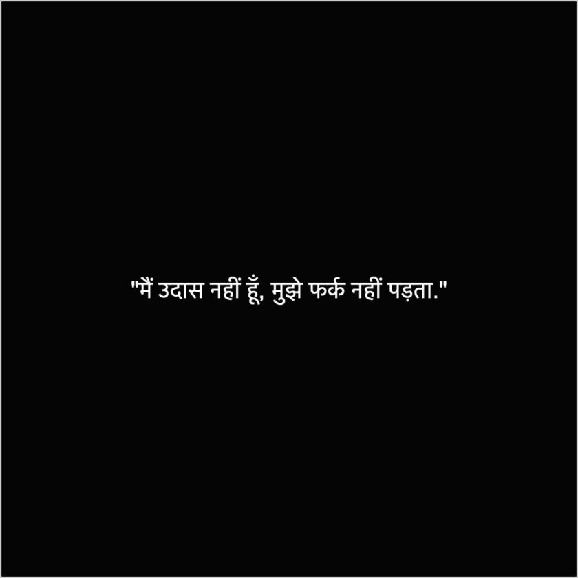I don't care caption hindi