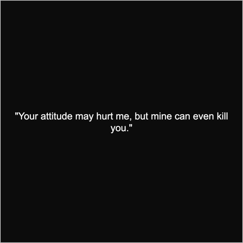 its my attitude quotes captions