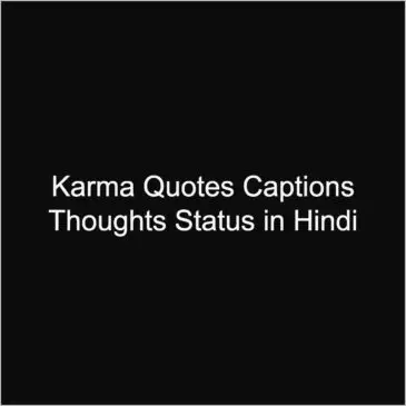 Quotes about karma for instagram WhatsApp status hindi