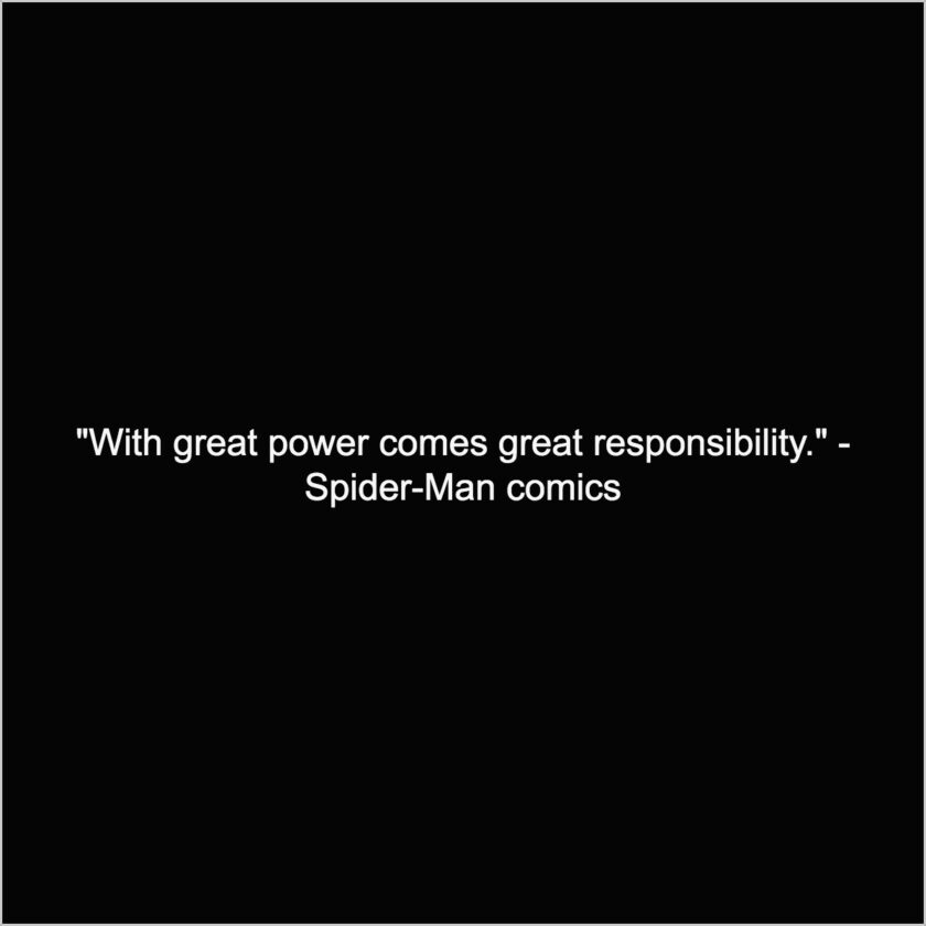 responsibility quote caption for instagram