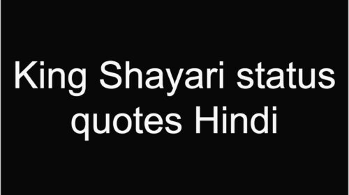 king shayari